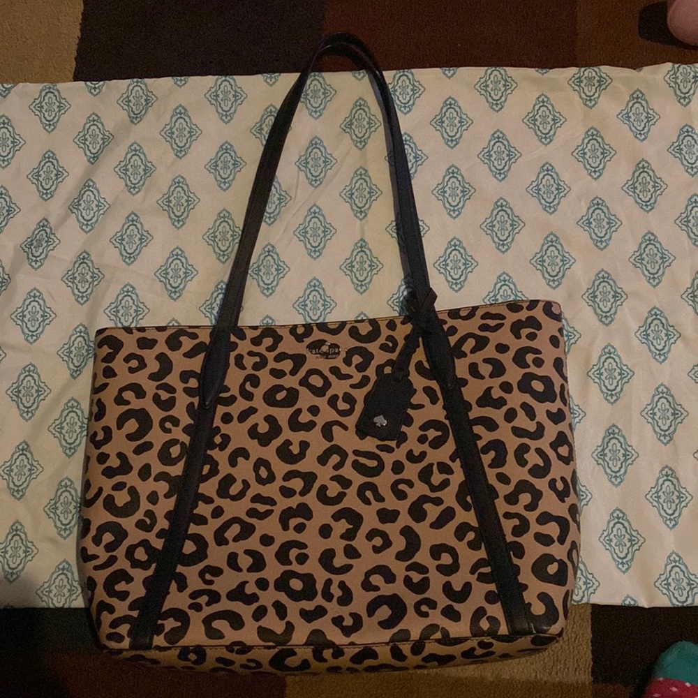 Kate Spade Leopard Tote